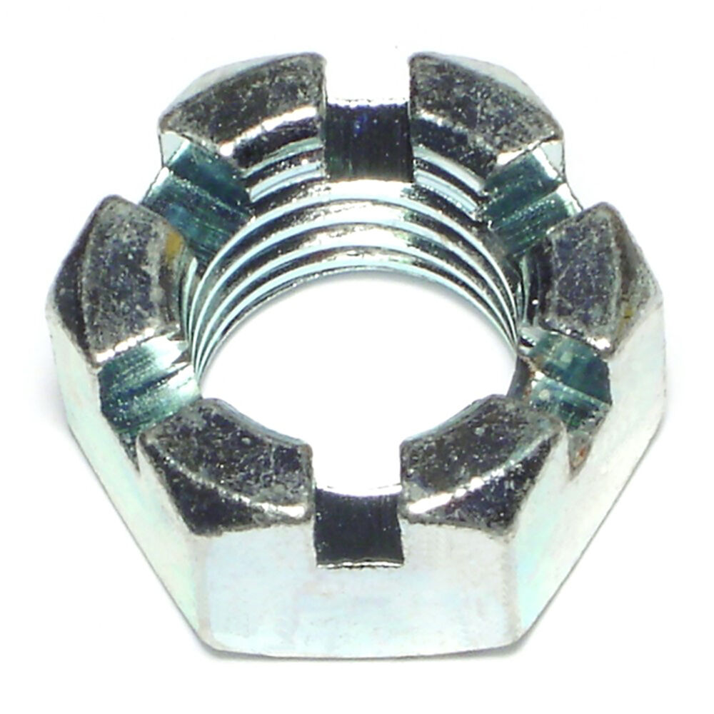 image of 7/8-9 Coarse Slotted Hex Nuts - 87615