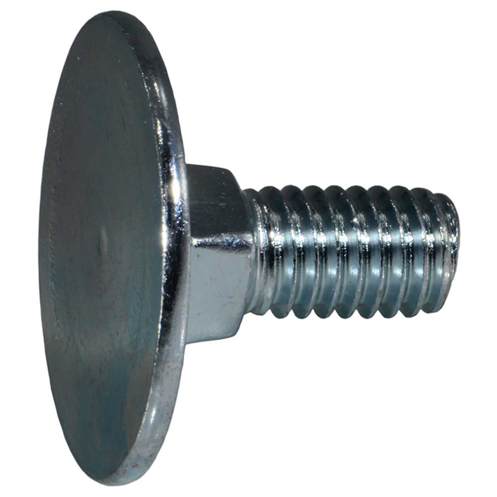 image of Elevator Bolts, 3/8-16 x 1, Zinc, 1-Piece
