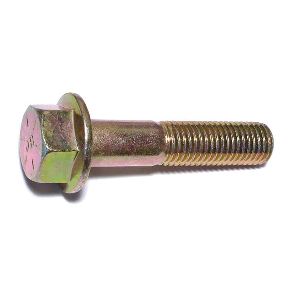 image of Flange Bolts - Grade 8, 3/4-10 x 3-1/2, Zinc, 1-Piece