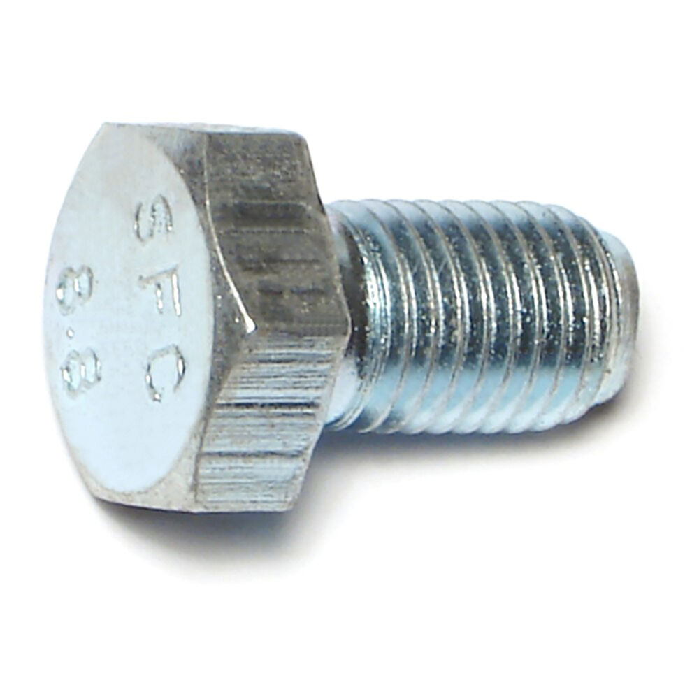 image of Metric Hex Bolt, 12mm-1.50 x 20mm, Zinc, 1-Piece