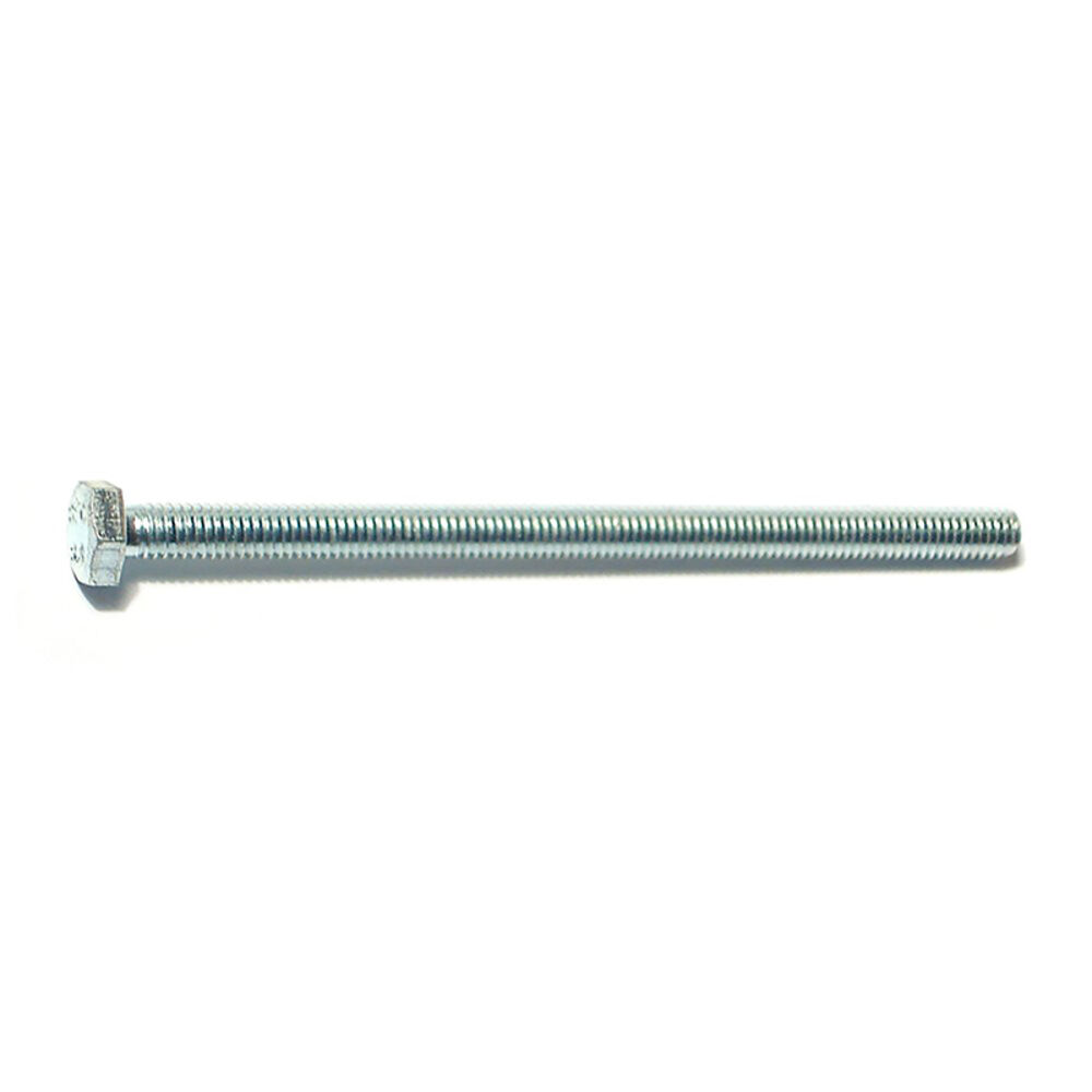 image of Metric Full Thread Bolt, 6mm-1.00 x 100mm, Zinc, 1-Piece