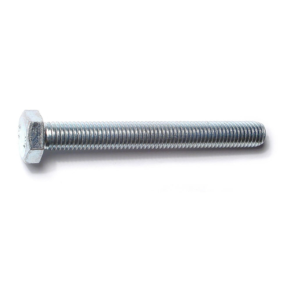 image of Metric Full Thread Bolt, 12mm-1.75 x 100mm, Zinc, 1-Piece