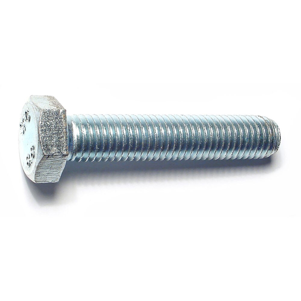 image of Metric Full Thread Bolt, 14mm-2.00 x 70mm, Zinc, 1-Piece