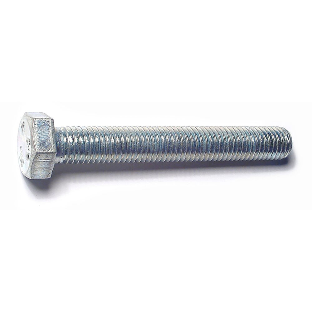 image of Metric Full Thread Bolt, 14mm-2.00 x 100mm, Zinc, 1-Piece