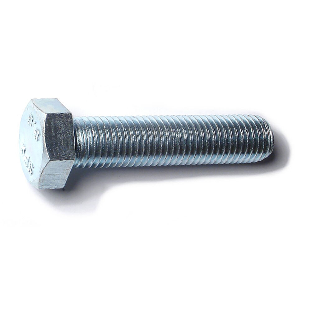 image of Metric Full Thread Bolt, 16mm-2.00 x 70mm, Zinc, 1-Piece