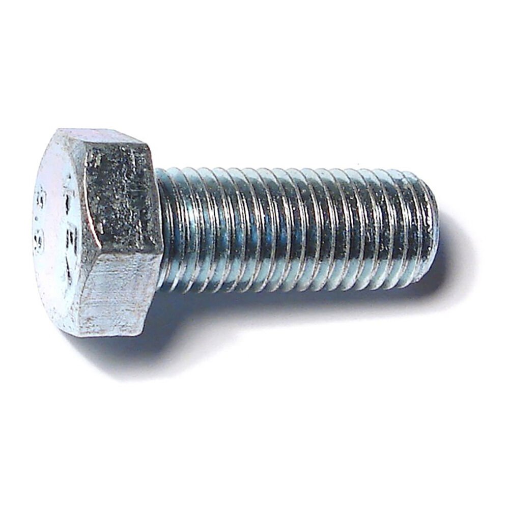 image of Metric Full Thread Bolt, 20mm-2.50 x 50mm, Zinc, 1-Piece