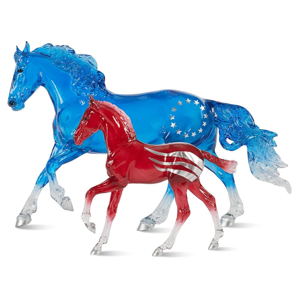 image of Collectible America's 250th Horse Set, Betsy and Ross