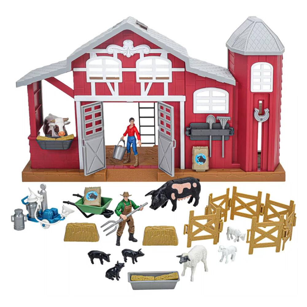 image of Dairy Barn Adventure Farm Playset