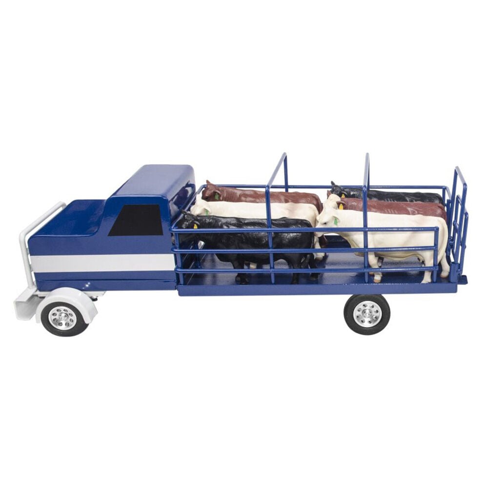 image of Blue Cattle Truck