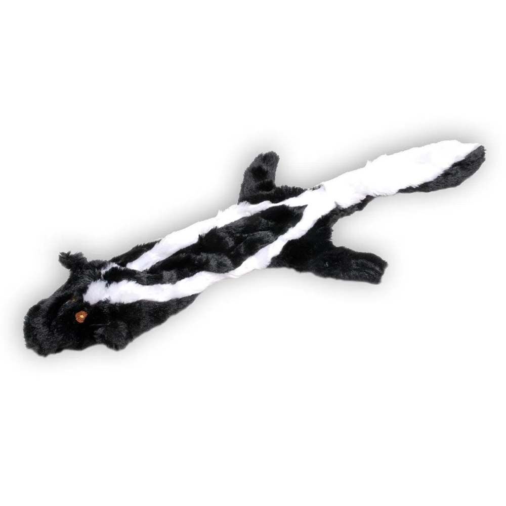 image of Thinnies Unstuffed with Rope & Squeaker Dog Toy, 21 in, Skunk