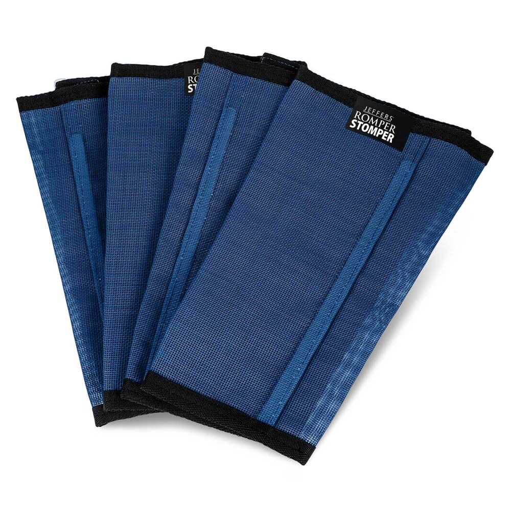 image of Romper Stomper  inStomp -Free in Fly Boots for Horses - 4 pk - Navy - Medium