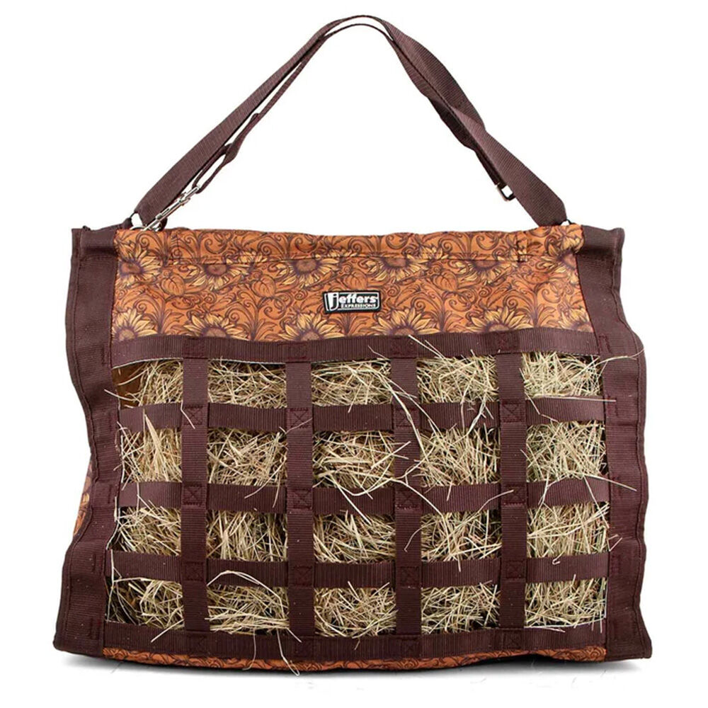 image of Expression Extend,Feed Hay Bag for Horses & Livestock, Bloomin' Toolin'
