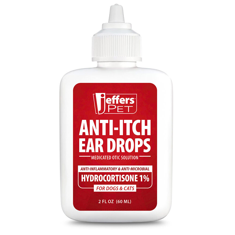 image of Anti -Itch Ear Drops for Dogs & Cats - 2 fl oz