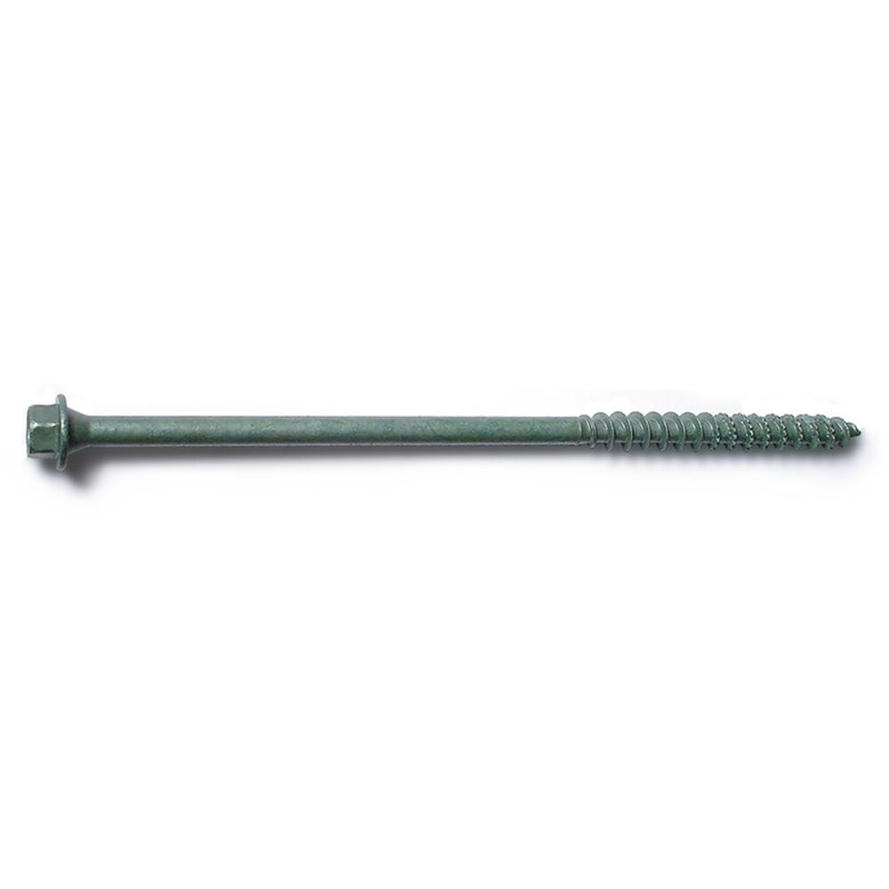 image of 1/4 X 6 Hex Timber Green Screw