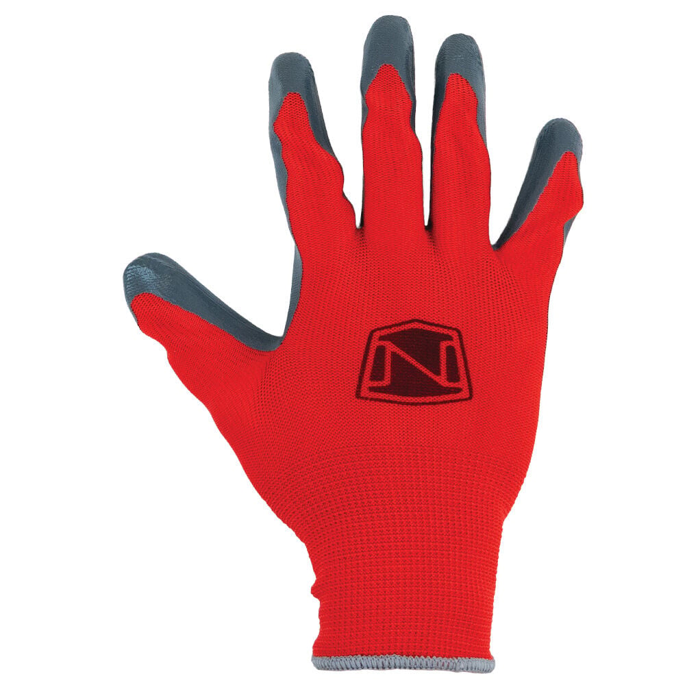 image of Men's Red Nitrile Dip Glove, 15 Pk
