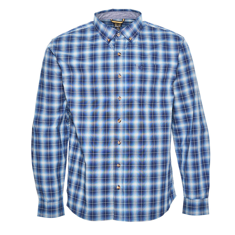 image of Men's FullFlexx Long Sleeve Button Front Shirt