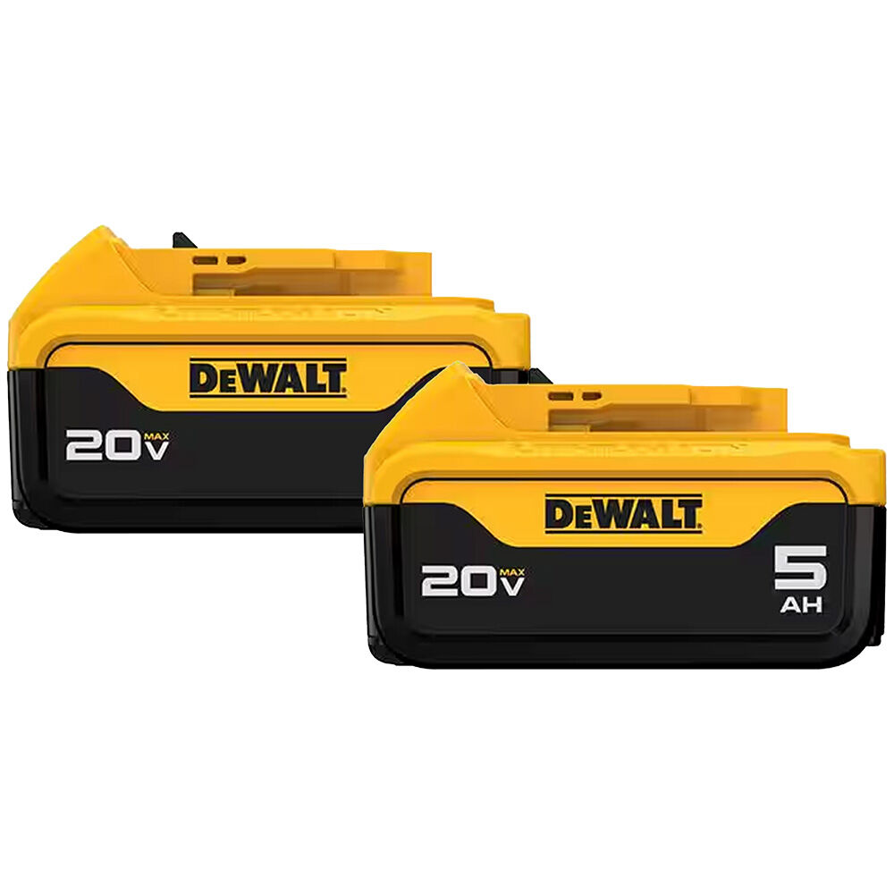 image of 20V MAX Premium Lithium-Ion 5.0Ah Battery Pack, 2 pc