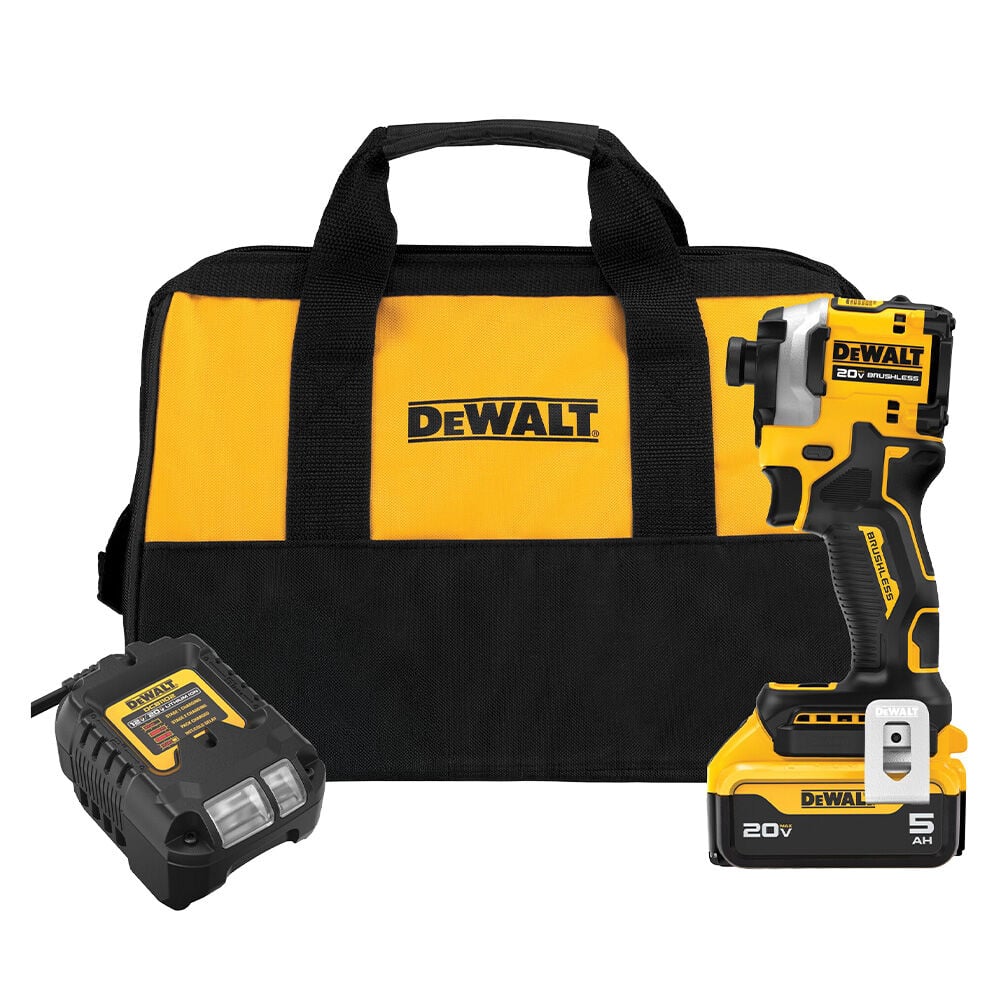 image of 20V MAX ATOMIC Brushless Cordless 3 Speed 1/4 in Impact Driver Kit