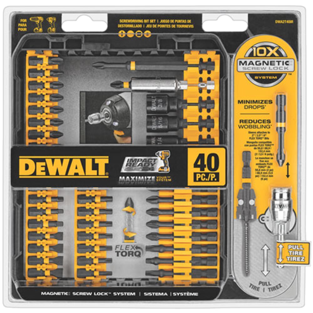image of Impact Ready Screwdriving Set, 40 piece