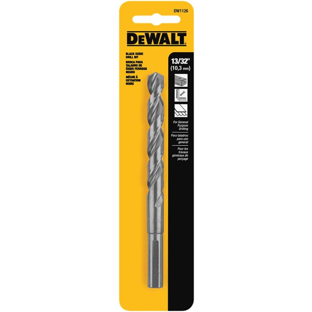 image of Black Oxide Drill Bit, 13/32 in