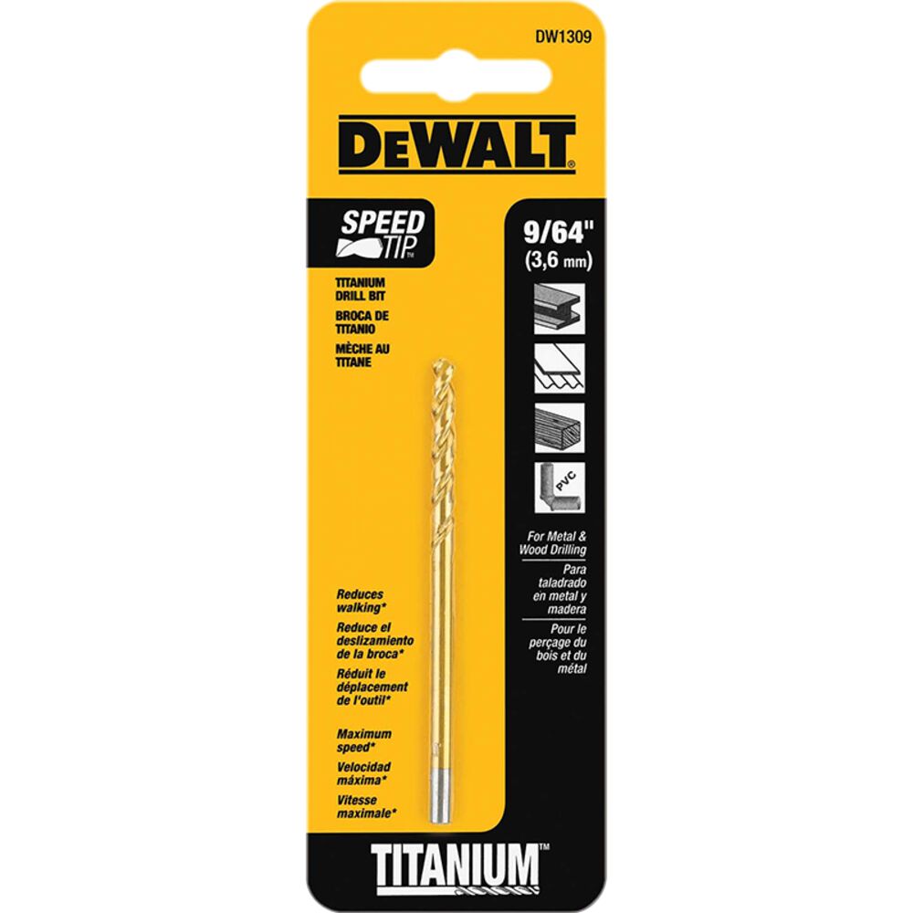 image of Titan Split Point Drill Bit, 9/64 in