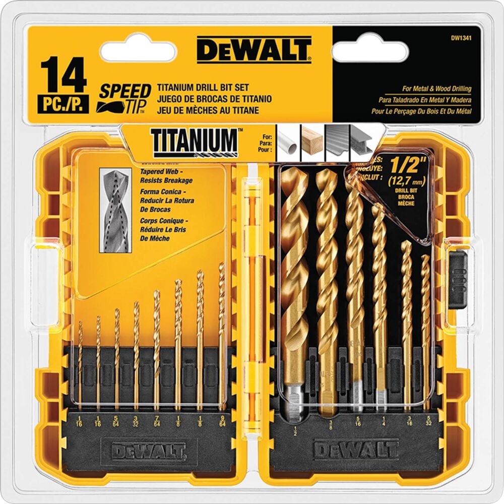 image of Titan Speed Tip Drill Bit Set, 14 Piece