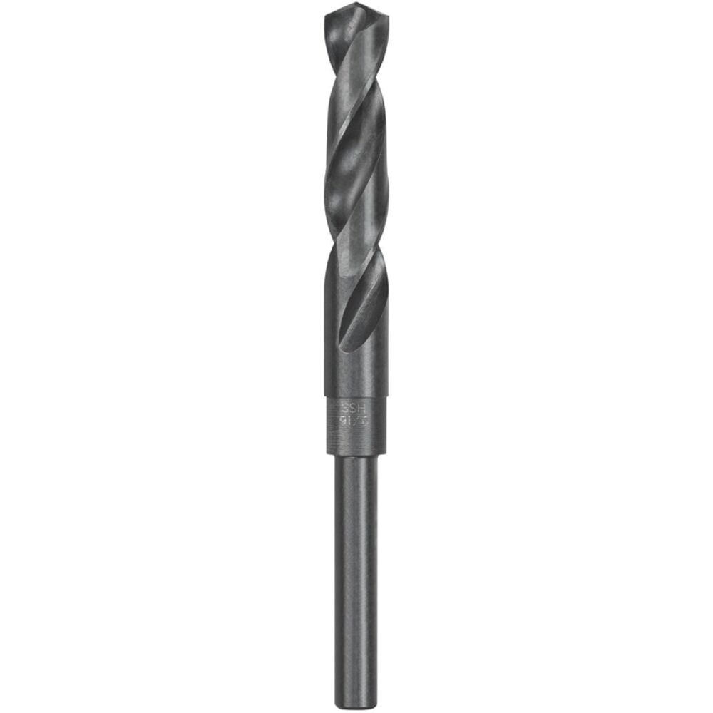 image of Reduced Shank Black Oxide Drill Bit, 9/16 in