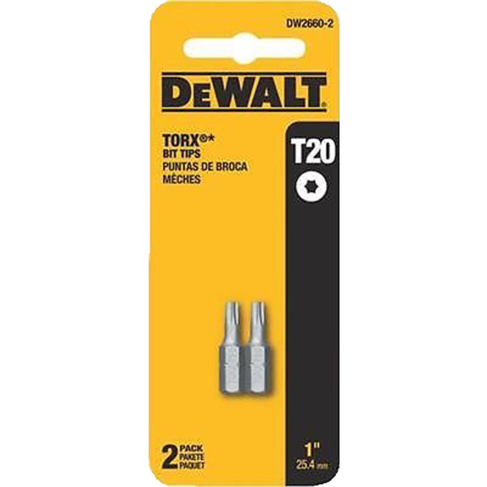image of Star Insert Bit Tip, T20, 2 pack