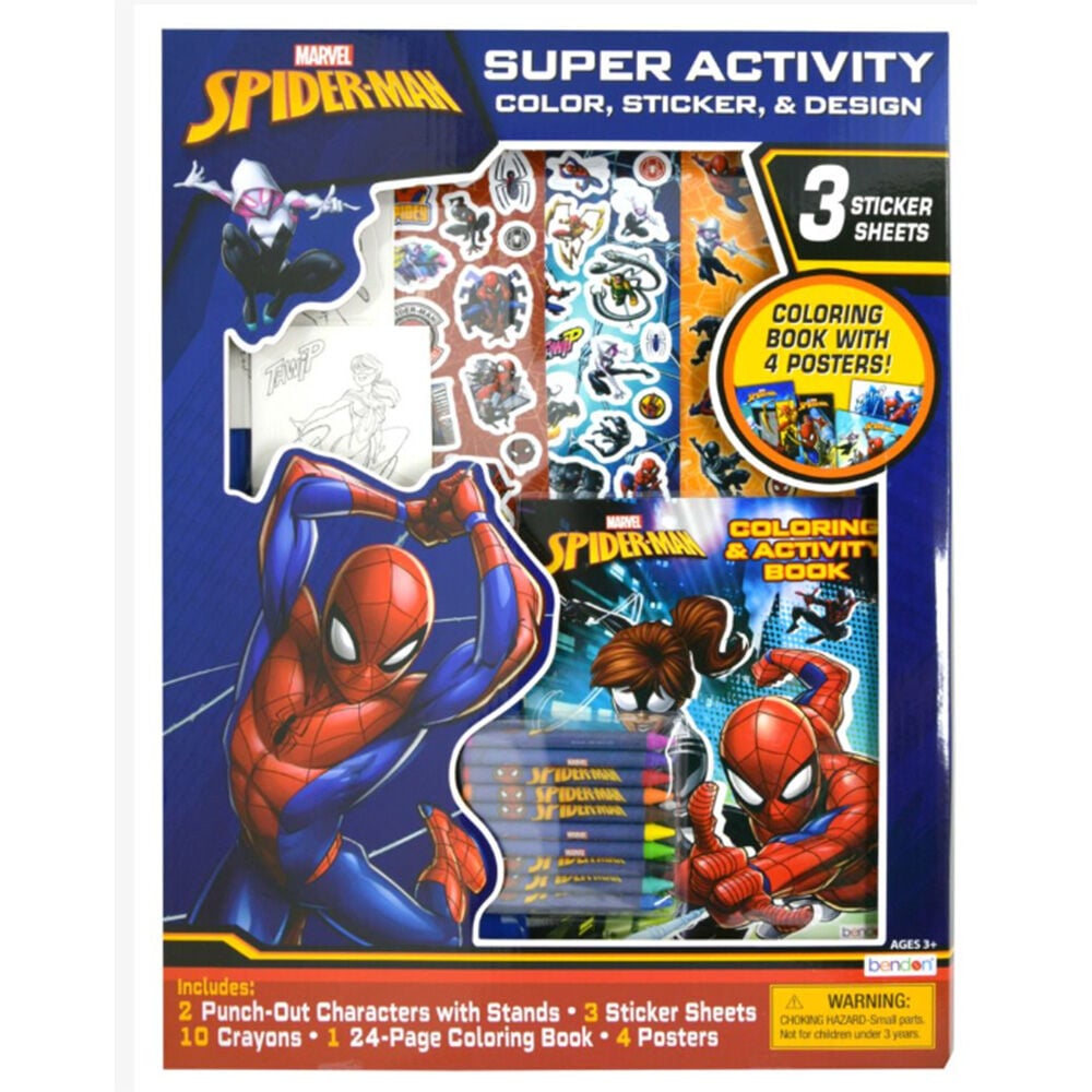 image of Spiderman Super Activity Set