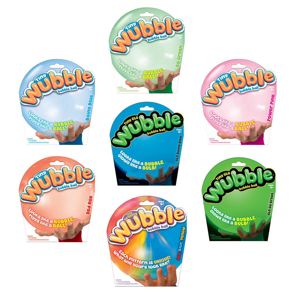 image of Assorted Tiny Wubble Bubble Ball (Style May Vary)