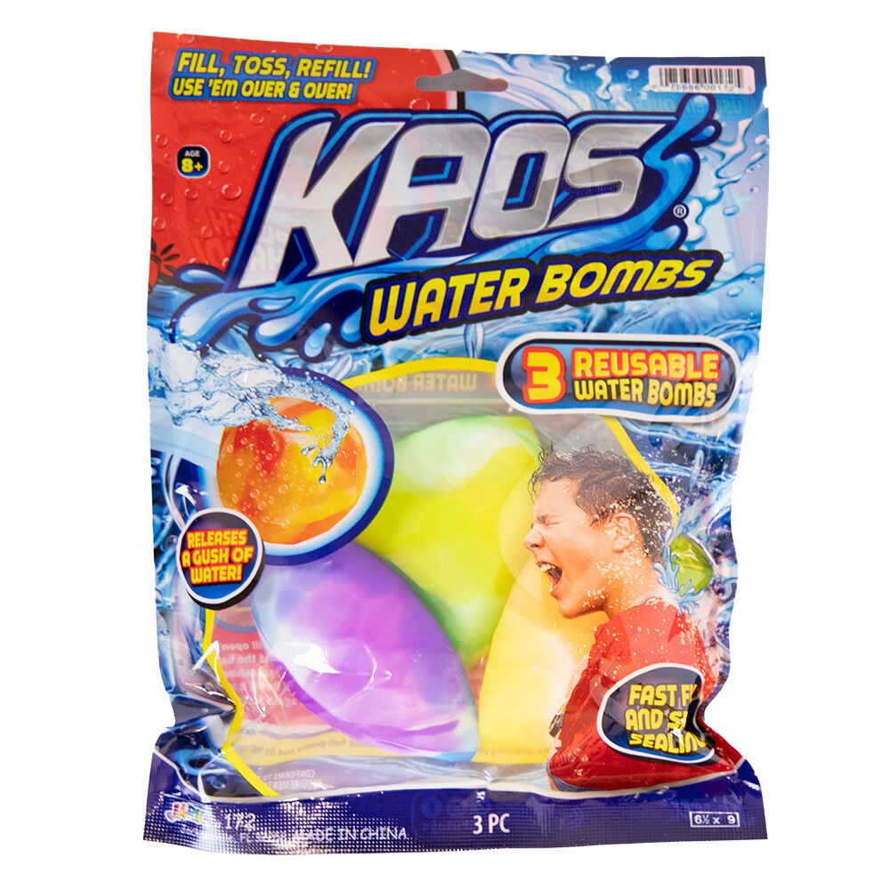 image of Reusable Water Bombs- 3 ct