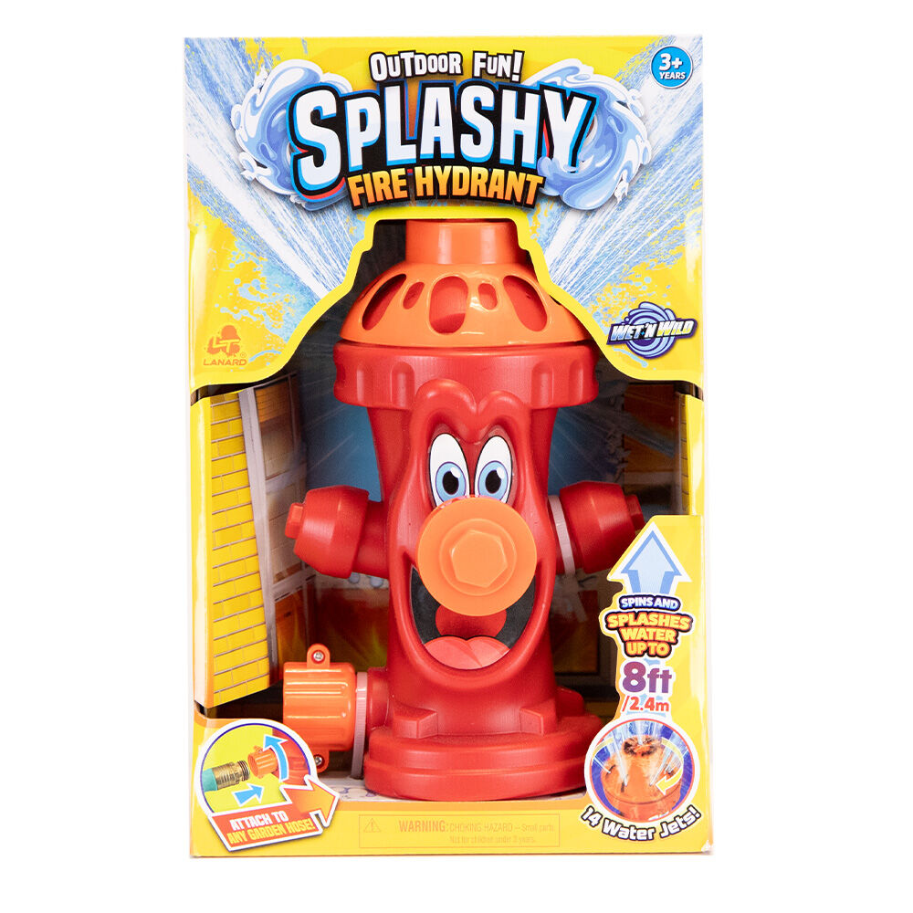 image of Lanard Fire Hydrant Water Sprinkler- Assorted, Style May Vary