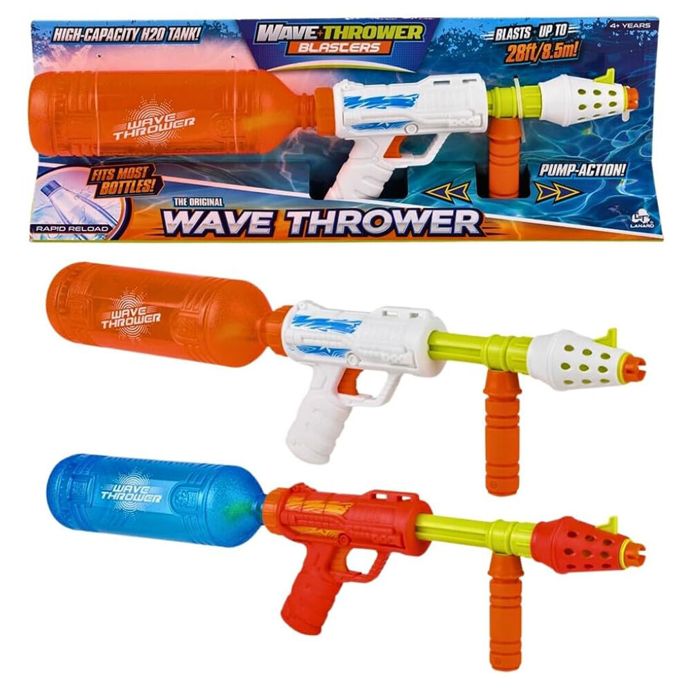 image of Lanard Sizzlin' Cool Wave Thrower Water Blaster- Assorted, Style May Vary