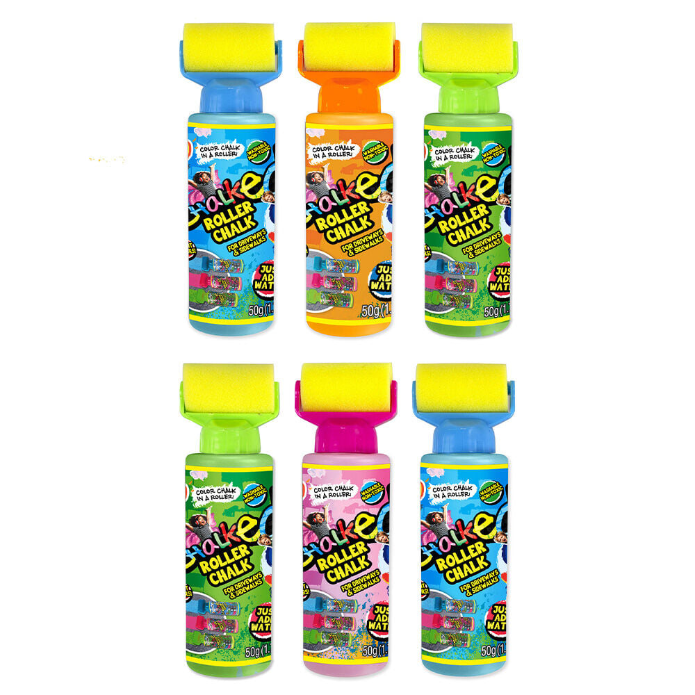 image of Assorted Roller Chalk, 3 pk (Color May Vary)