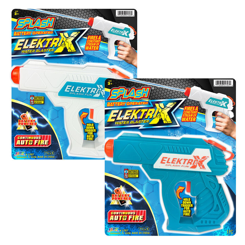 image of Assorted Splash Elektrix Water Blaster Gun (Style May Vary)