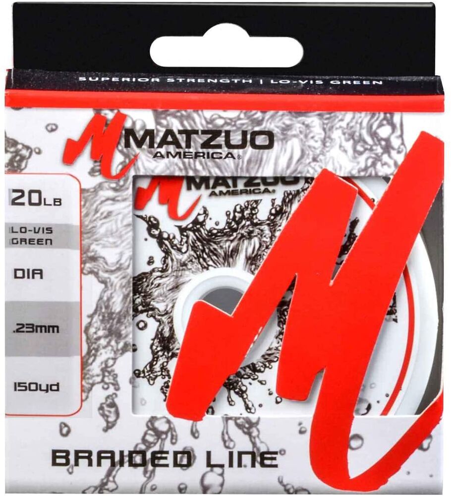image of 20-lb Green Braided Fishing Line, 150 yards