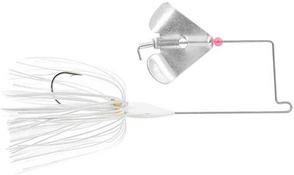 image of Blaze White Buzzbait Fishing Lure, 3/8 oz