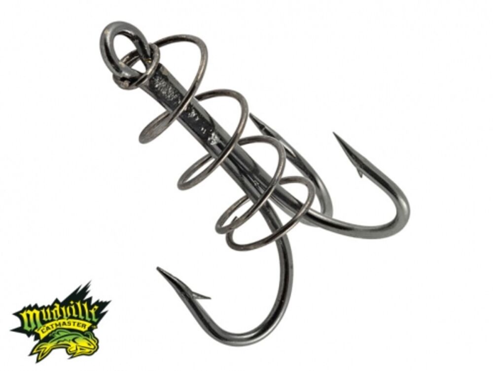 image of Mudville Dough Bait Treble Hook, #6, 3 pk