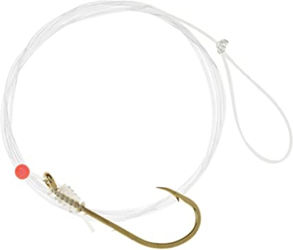 image of Snelled Aberdeen Gold Hook, #4