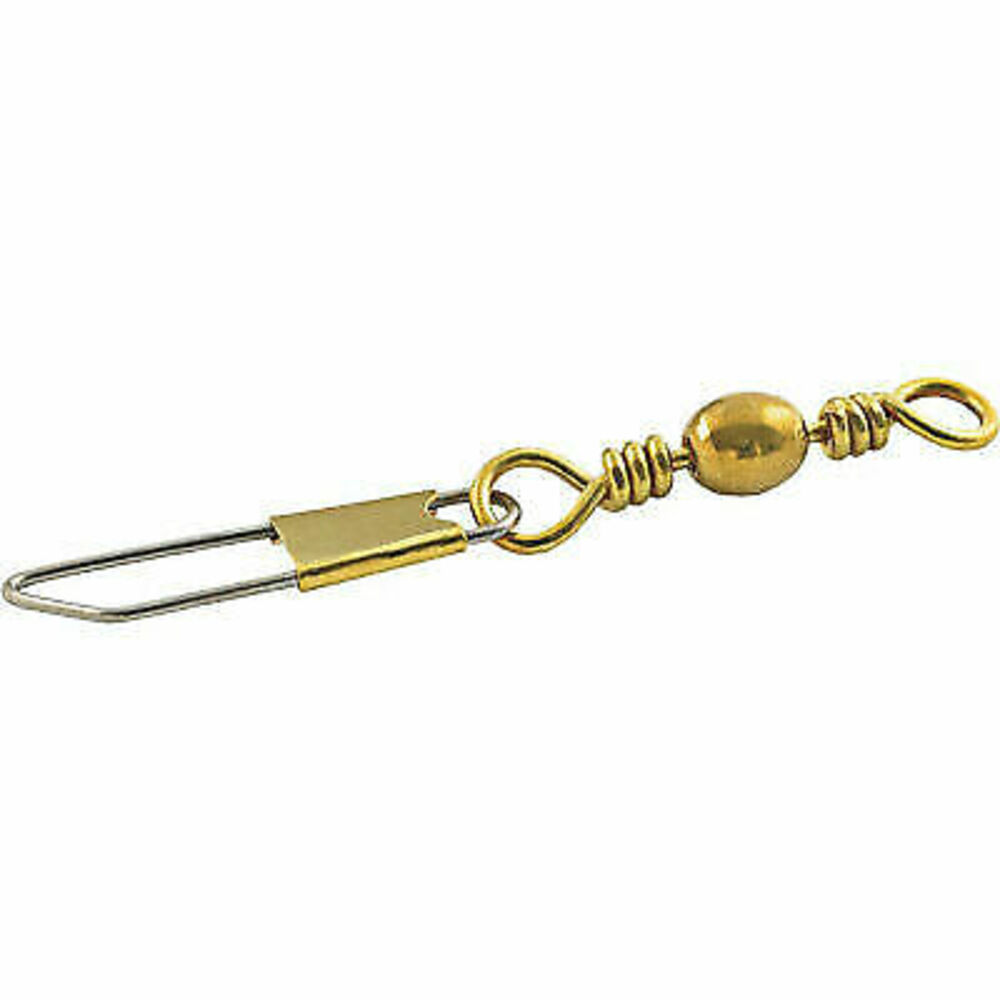 image of Brass Snap Swivels, #3, 4 pack
