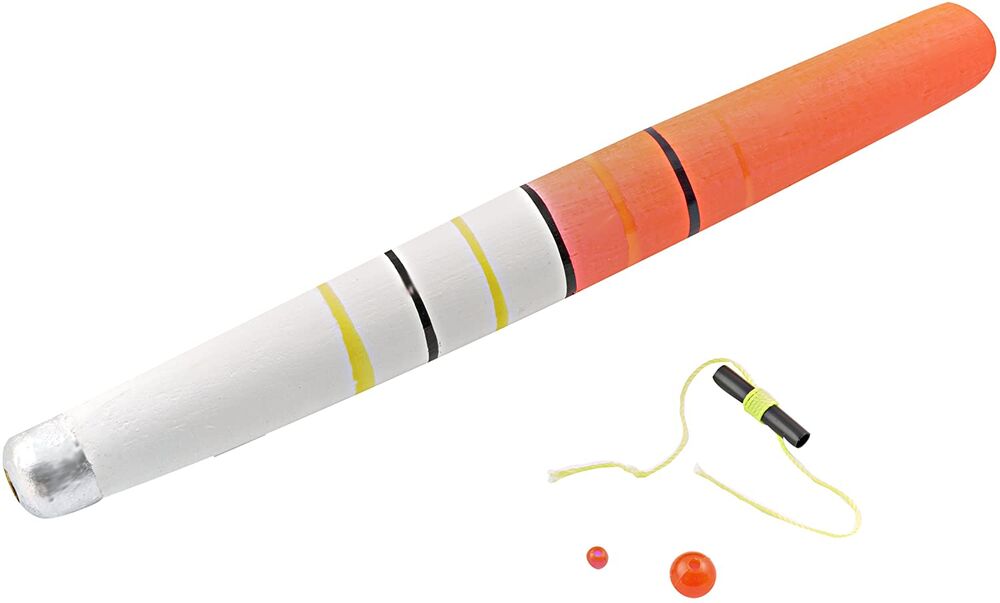 image of Weighted Catfish Pole Float with Stop, 1-in x 7-in
