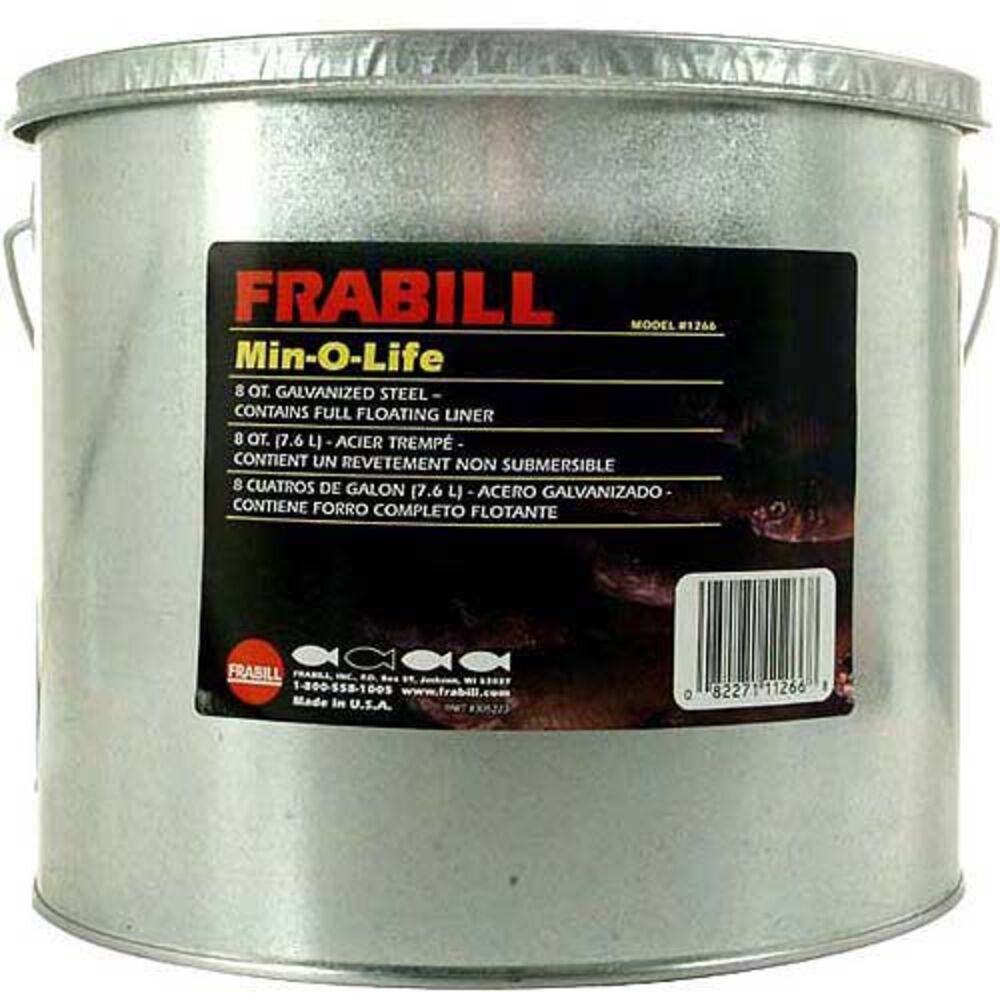 image of Galvanized Floating Bucket, 8-qt