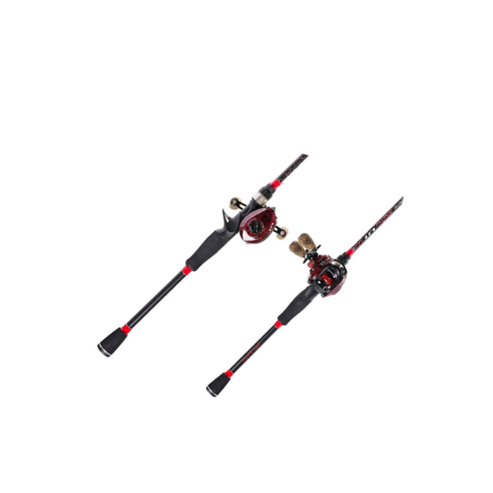 image of Fishing Baitcast Combo, 7 ft 3 in.