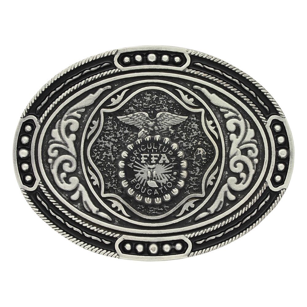 image of Classic FFA Antiqued Attitude Buckle