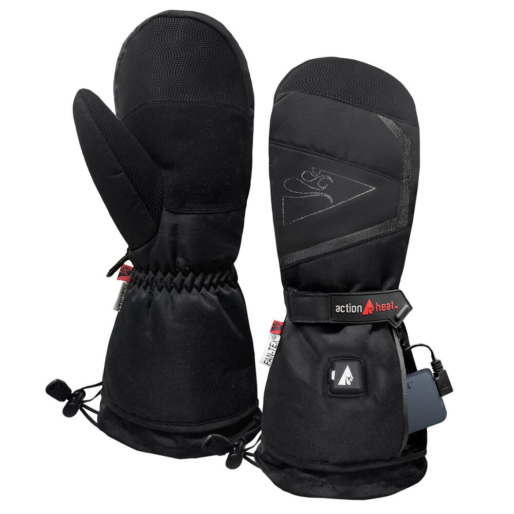 image of Unisex 5V Battery Heated Youth Mittens