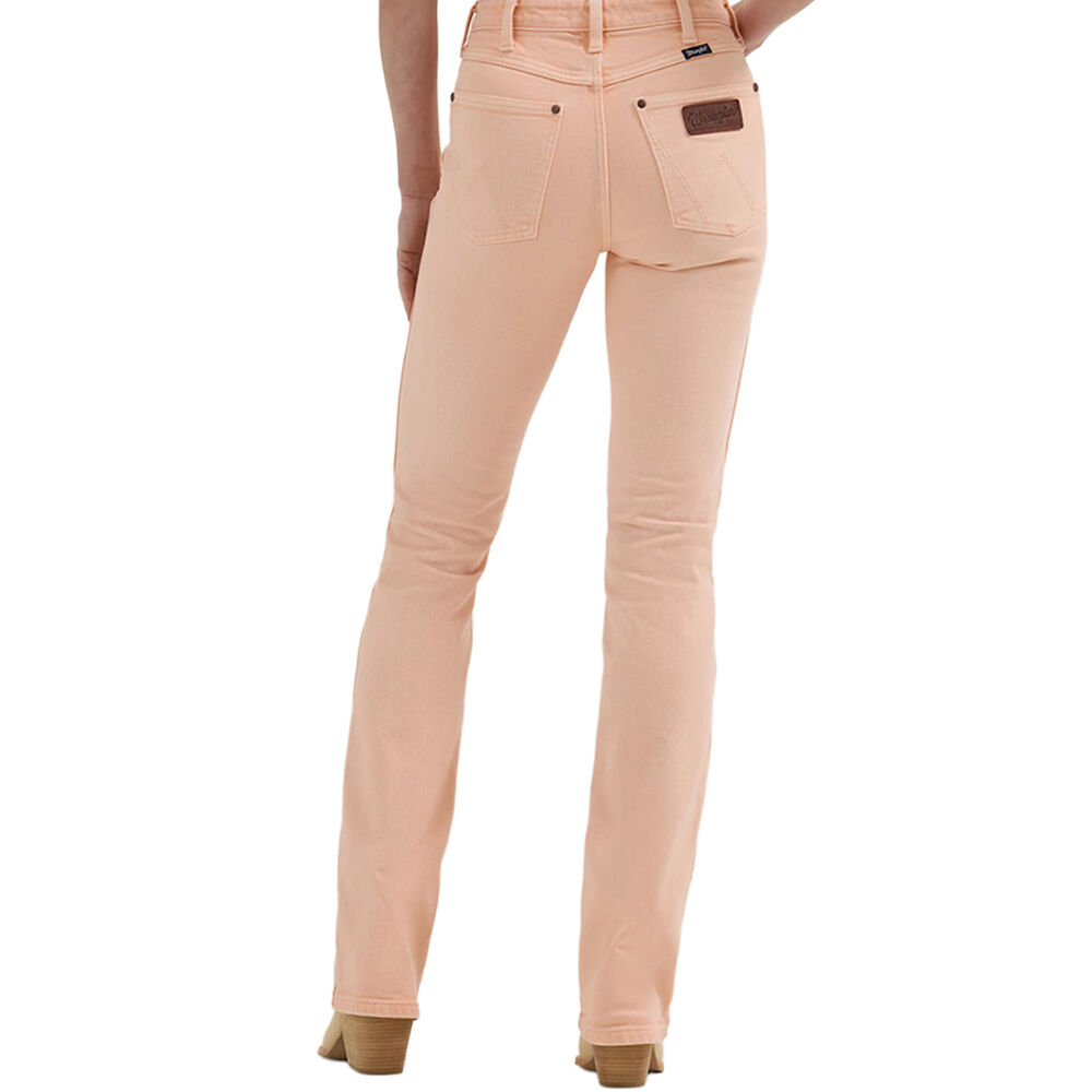 image of Wrangler Women's Retro Bailey High Rise Colorwash Bootcut Jean- Audrey