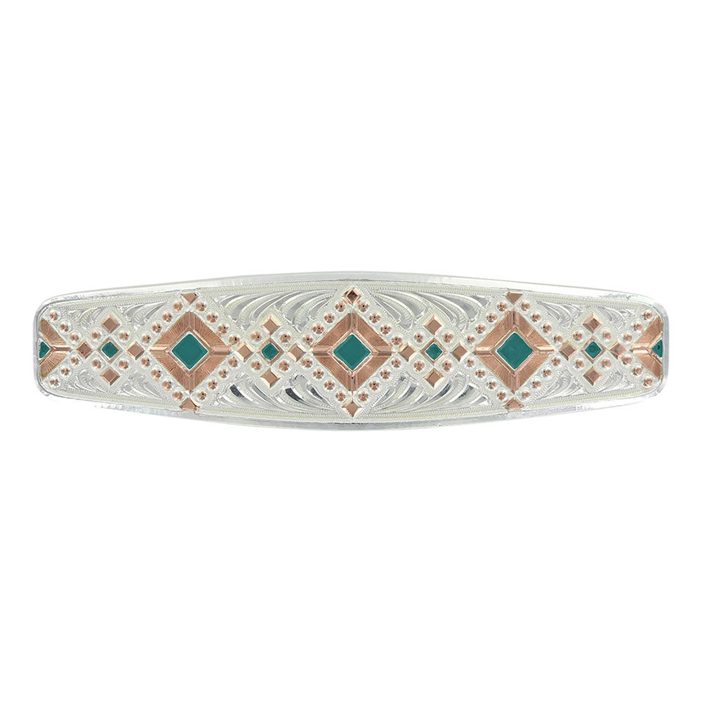 image of Two Tone Southwestern Beats Barrette