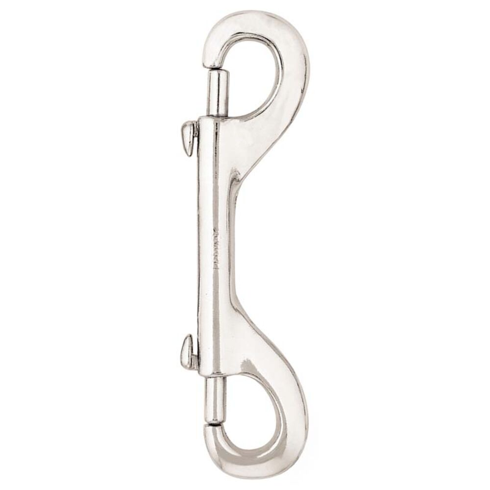 image of Nickel Plated Snap- #Z163, 4 1/2 in