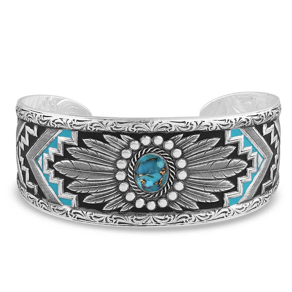 image of Blue Spring Turquoise Cuff Bracelet