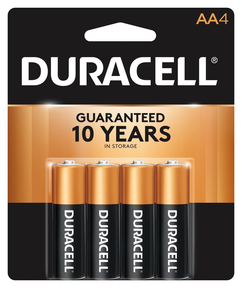 image of AA Alkaline Battery, 4 Pack